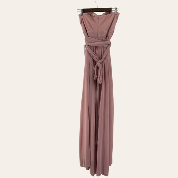 Birdy Grey Chicky Convertible Maxi Dress‎ in Rose Quartz - Picture 4 of 11